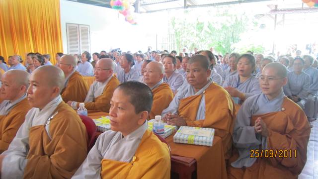 Củ Chi: Đại lễ Bổ nhiệm Trụ trì và Đặt đá trùng tu chùa Pháp Thiện