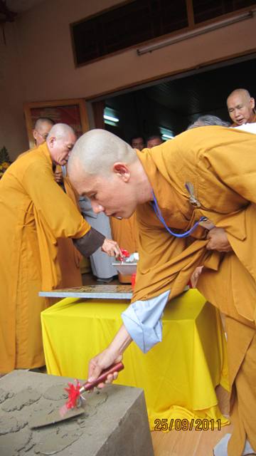 Củ Chi: Đại lễ Bổ nhiệm Trụ trì và Đặt đá trùng tu chùa Pháp Thiện