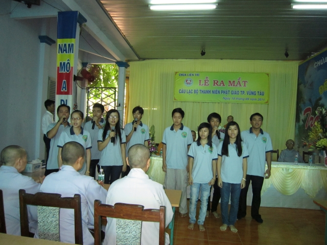 Lễ Ra Mắt Câu Lạc Bộ Thanh Niên Phật Giáo TP. Vũng Tàu