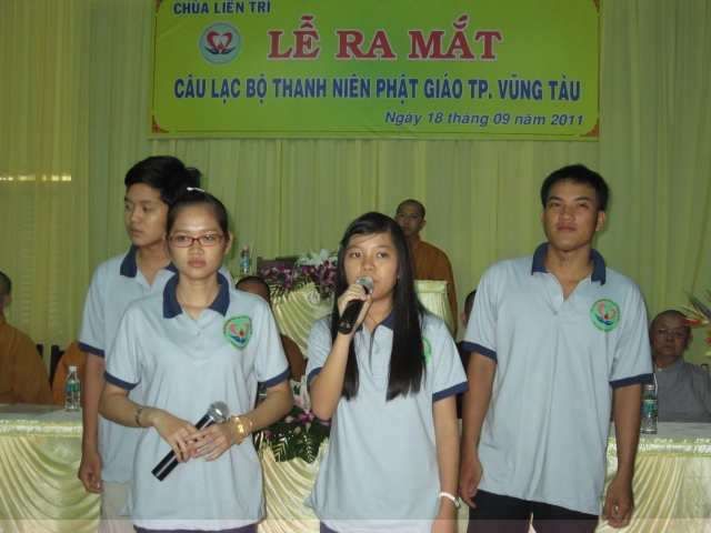 Lễ Ra Mắt Câu Lạc Bộ Thanh Niên Phật Giáo TP. Vũng Tàu