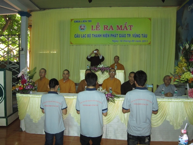 Lễ Ra Mắt Câu Lạc Bộ Thanh Niên Phật Giáo TP. Vũng Tàu