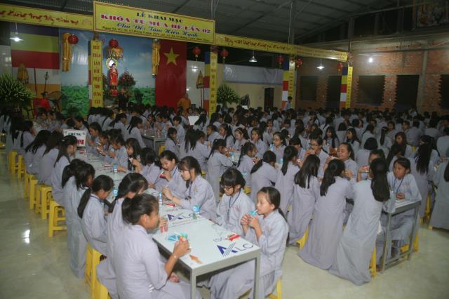 Lâm Đồng: Chùm ảnh sinh hoạt tại khóa tu mùa hè chùa Giác Hải