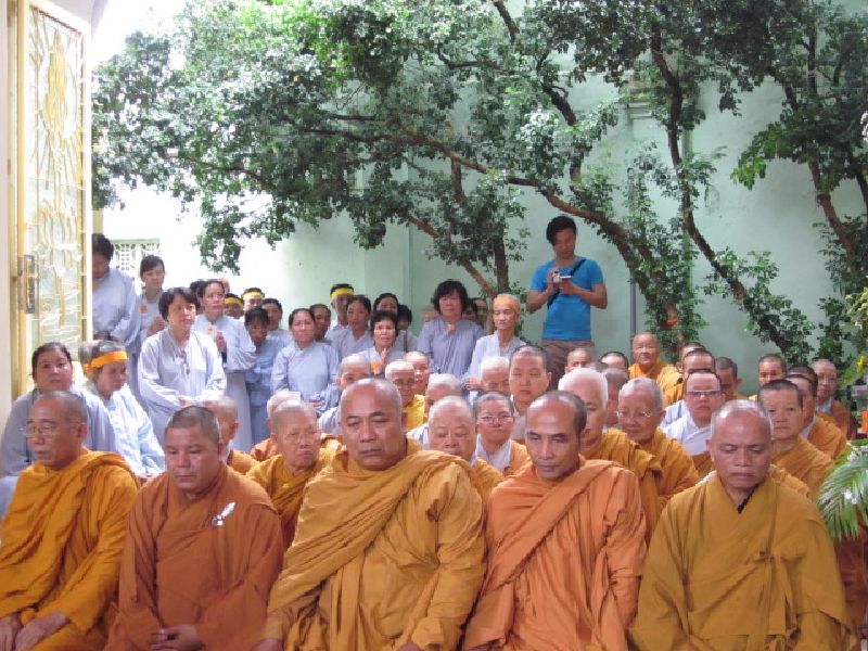 PG Hóc Môn: lễ Truy niệm cố Thượng tọa Thích Minh Thuần vừa viên tịch
