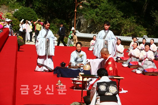 Thiền phái Thiên Thai, Hàn Quốc tổ chức Lễ hội văn hóa Trà Đạo