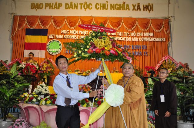 TP. HCM: Lễ tốt nghiệp cử nhân Phật học khóa VII và khai giảng khóa IX, Học viện PGVN tại TP. HCM