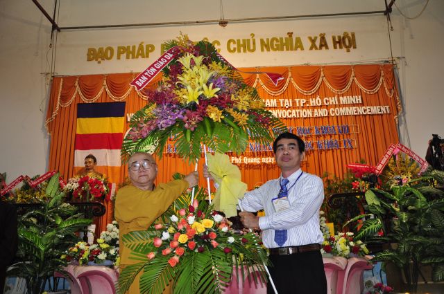 TP. HCM: Lễ tốt nghiệp cử nhân Phật học khóa VII và khai giảng khóa IX, Học viện PGVN tại TP. HCM
