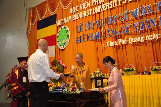 TP. HCM: Lễ tốt nghiệp cử nhân Phật học khóa VII và khai giảng khóa IX, Học viện PGVN tại TP. HCM