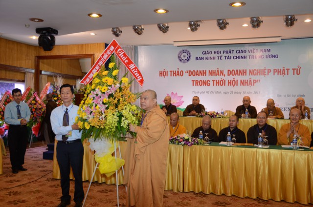 TP.HCM: Hội thảo về doanh nhân, doanh nghiệp Phật tử