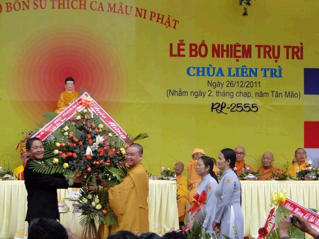 Đak Lăk:Chùa Liên Trì: Làm Lễ Bổ Nhiệm Trụ Trì