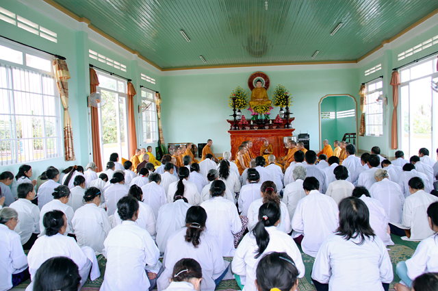 Gia Lai: Tịnh Xá Ngọc Túc Khóa Tu Giới Định Tuệ Lần Thứ Hai