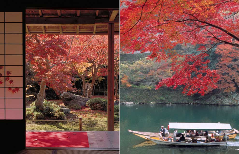 Sắc màu mùa thu ở Kyoto