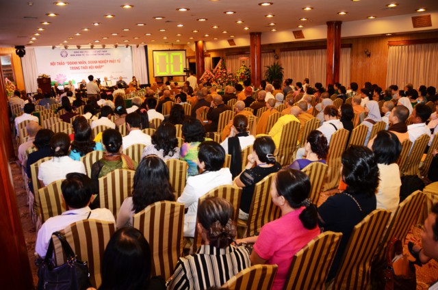 TP.HCM: Hội thảo về doanh nhân, doanh nghiệp Phật tử