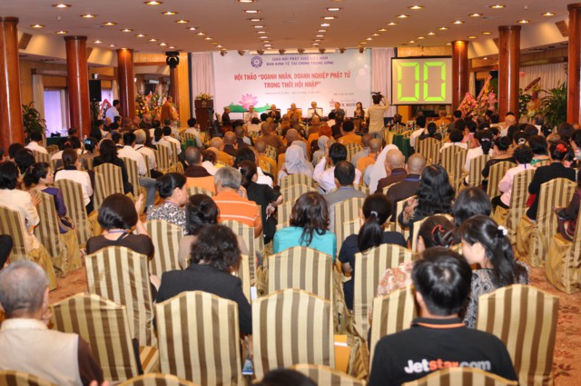 TP.HCM: Hội thảo về doanh nhân, doanh nghiệp Phật tử