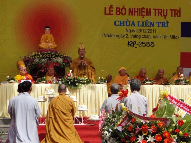 Đak Lăk:Chùa Liên Trì: Làm Lễ Bổ Nhiệm Trụ Trì