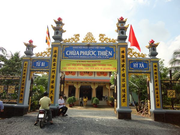 Hóc Môn: Đại lễ húy kỵ, nhập tháp tại chùa Phước Thiện