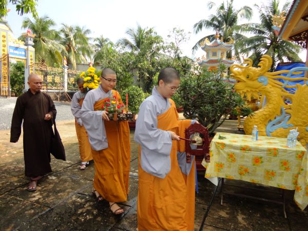 Hóc Môn: Đại lễ húy kỵ, nhập tháp tại chùa Phước Thiện
