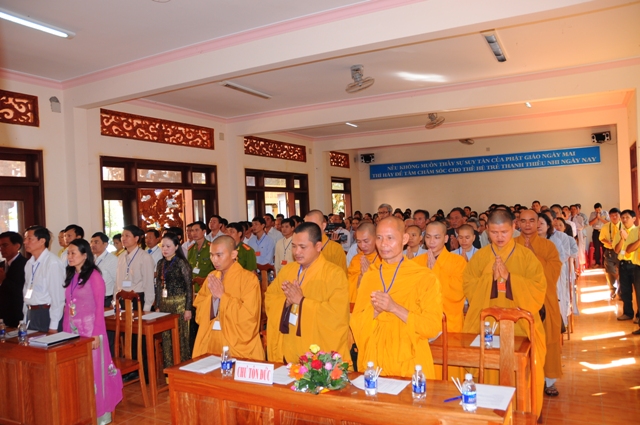 Tỉnh Hội Phật Giáo Đắk Nông Tổ Chức Lễ Kỷ Niệm 30 Năm Ngày Thành Lập GHPGVN