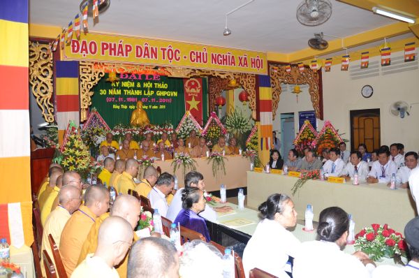 Đồng Tháp: Đại lễ kỷ niệm và hội thảo 30 năm thành lập GHPHVN