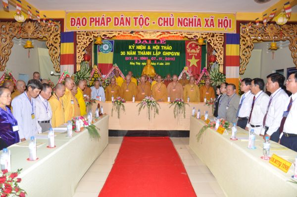 Đồng Tháp: Đại lễ kỷ niệm và hội thảo 30 năm thành lập GHPHVN