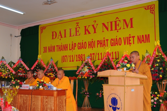 Tỉnh Hội Phật Giáo Đắk Nông Tổ Chức Lễ Kỷ Niệm 30 Năm Ngày Thành Lập GHPGVN