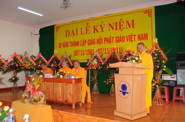 Tỉnh Hội Phật Giáo Đắk Nông Tổ Chức Lễ Kỷ Niệm 30 Năm Ngày Thành Lập GHPGVN