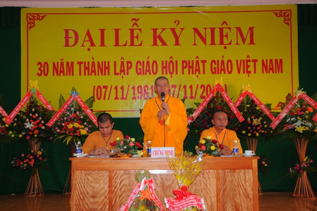 Tỉnh Hội Phật Giáo Đắk Nông Tổ Chức Lễ Kỷ Niệm 30 Năm Ngày Thành Lập GHPGVN
