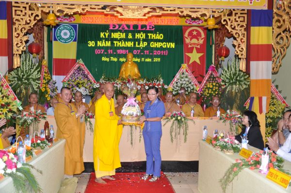 Đồng Tháp: Đại lễ kỷ niệm và hội thảo 30 năm thành lập GHPHVN