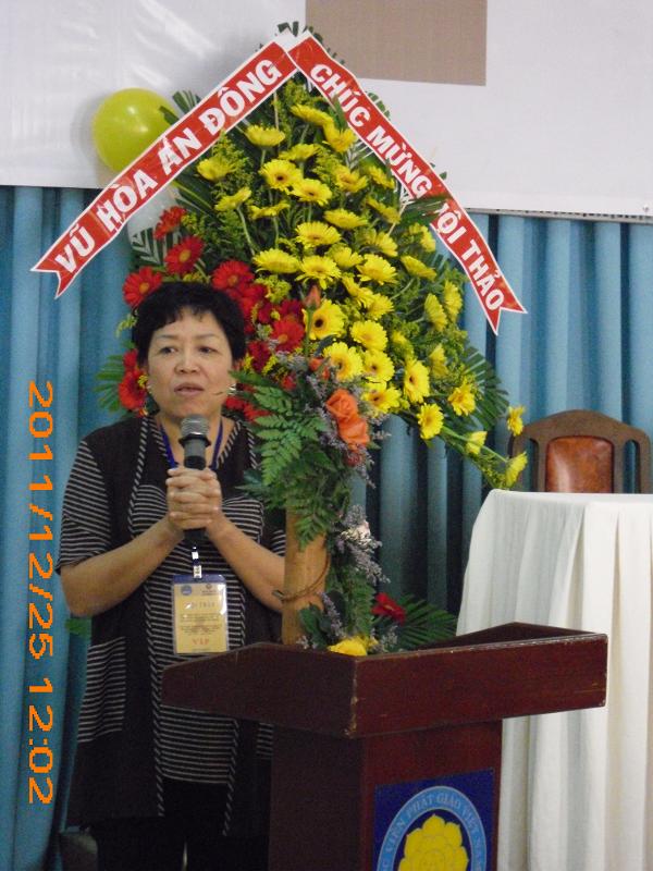 Hội thảo: Học viện Phật giáo Việt Nam với công tác phòng chống HIV/AIDS tại TP. Hồ Chí Minh