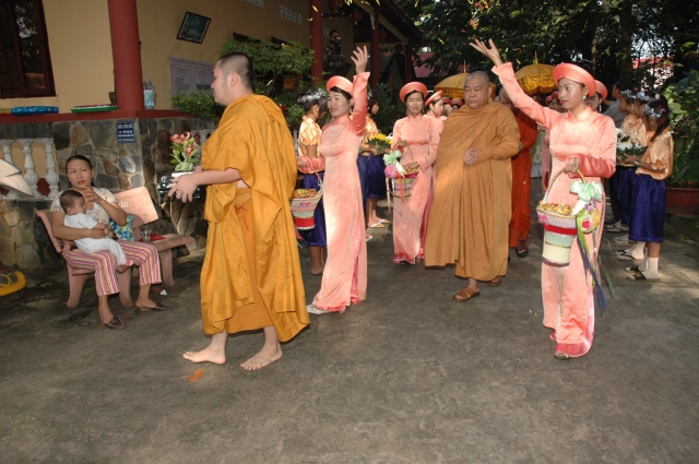 Đại lễ dâng Y Kathina tại Tổ Đình Bửu Quang - Quận Thủ Đức. TP. HCM