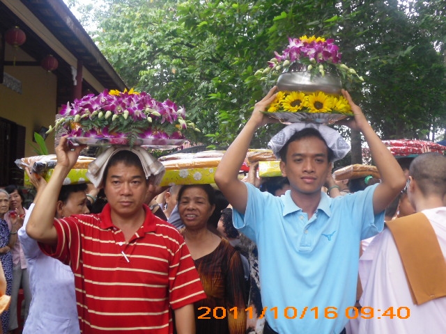 Đại lễ dâng Y Kathina tại Tổ Đình Bửu Quang - Quận Thủ Đức. TP. HCM