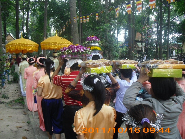 Đại lễ dâng Y Kathina tại Tổ Đình Bửu Quang - Quận Thủ Đức. TP. HCM