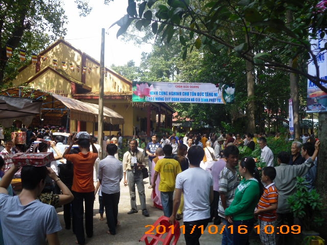 Đại lễ dâng Y Kathina tại Tổ Đình Bửu Quang - Quận Thủ Đức. TP. HCM