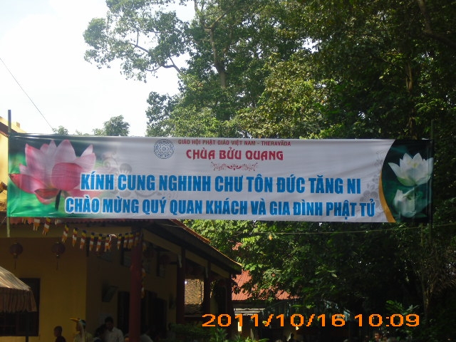 Đại lễ dâng Y Kathina tại Tổ Đình Bửu Quang - Quận Thủ Đức. TP. HCM