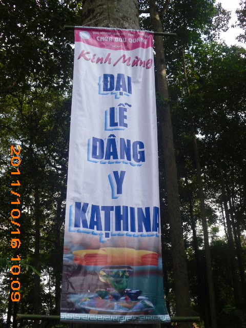 Đại lễ dâng Y Kathina tại Tổ Đình Bửu Quang - Quận Thủ Đức. TP. HCM