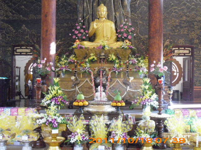 Chùm ảnh: Lễ dâng y Kathina tại Xá Lợi Phật Đài - Q9