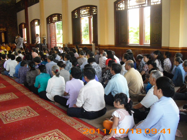 Chùm ảnh: Lễ dâng y Kathina tại Xá Lợi Phật Đài - Q9