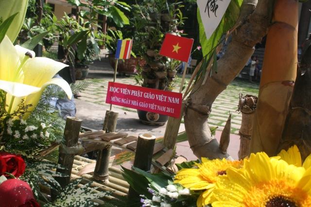 TP.HCM: Học viện Phật giáo tổ chức lễ chào mừng ngày nhà giáo Việt Nam 20/11