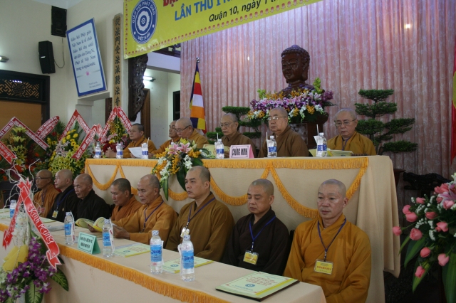 TP. HCM: Tổ chức Đại hội Đại biểu Phật giáo Quận 10 nhiệm kỳ VIII (2012 - 2017)
