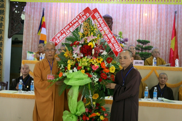 TP. HCM: Tổ chức Đại hội Đại biểu Phật giáo Quận 10 nhiệm kỳ VIII (2012 - 2017)