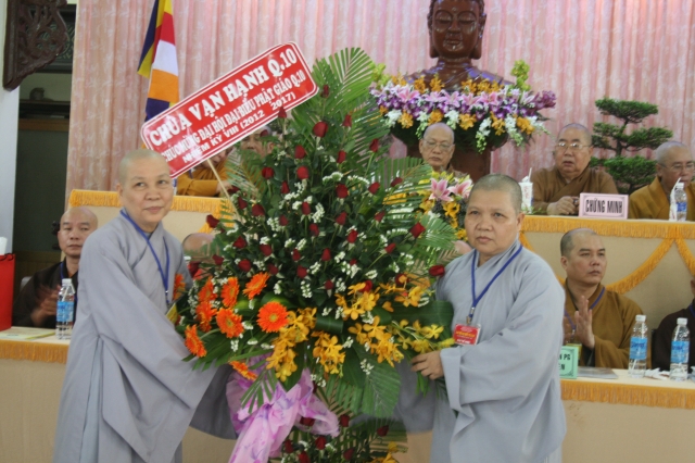TP. HCM: Tổ chức Đại hội Đại biểu Phật giáo Quận 10 nhiệm kỳ VIII (2012 - 2017)