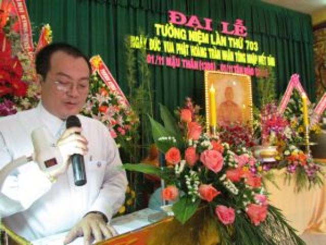 Đại lễ tưởng niệm lần thứ 703 ngày Phật hoàng Trần Nhân Tông nhập niết bàn