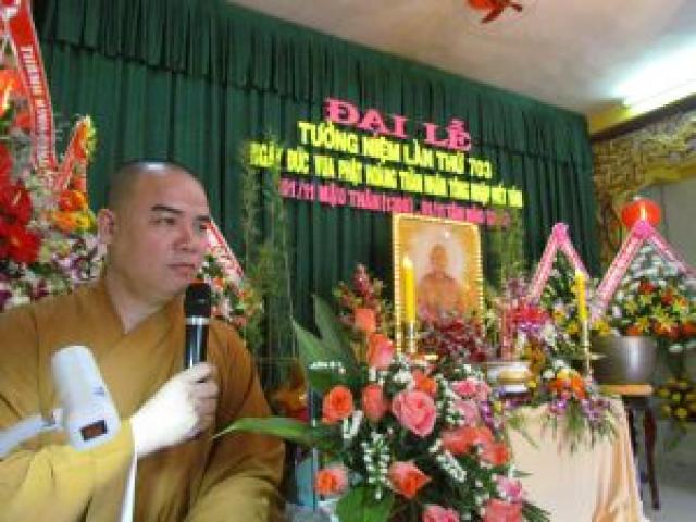 Đại lễ tưởng niệm lần thứ 703 ngày Phật hoàng Trần Nhân Tông nhập niết bàn