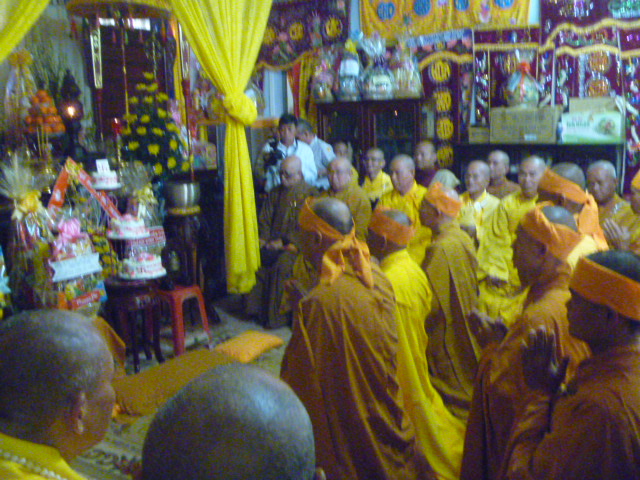 Lễ Đại tường Hòa Thượng Đồng Huy