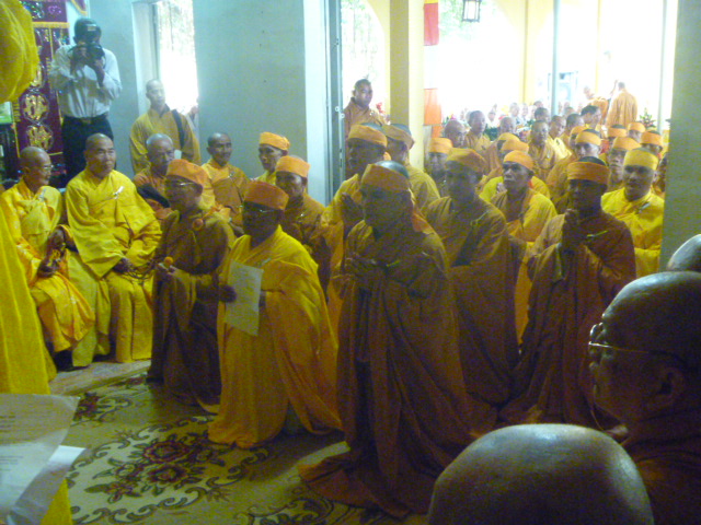 Lễ Đại tường Hòa Thượng Đồng Huy