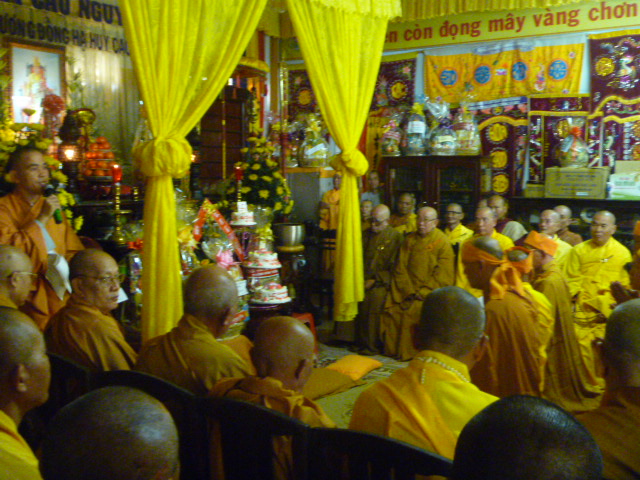 Lễ Đại tường Hòa Thượng Đồng Huy