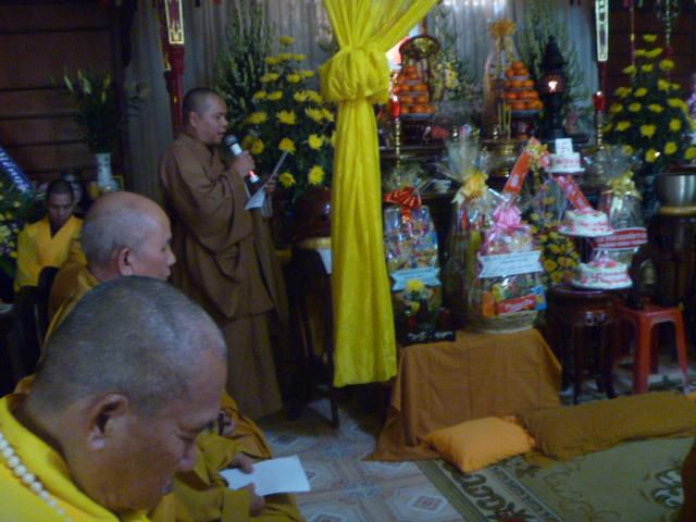 Lễ Đại tường Hòa Thượng Đồng Huy