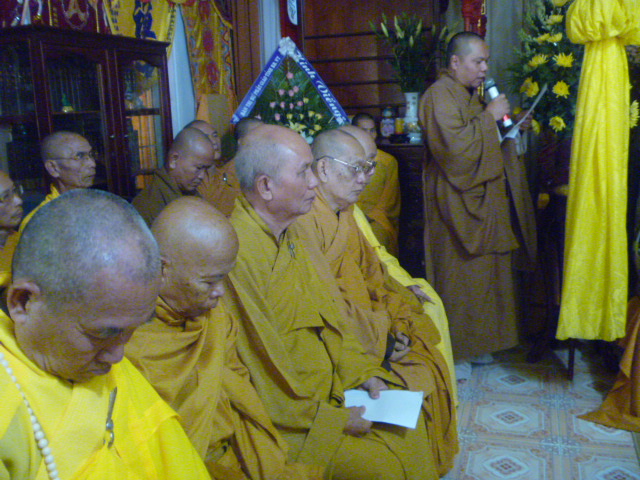 Lễ Đại tường Hòa Thượng Đồng Huy