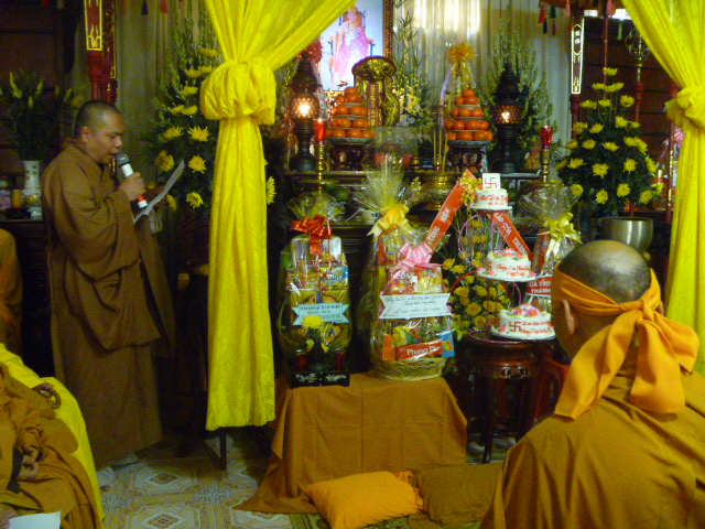 Lễ Đại tường Hòa Thượng Đồng Huy
