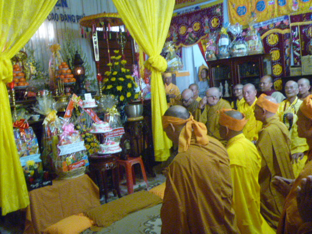 Lễ Đại tường Hòa Thượng Đồng Huy