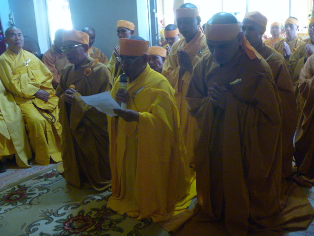 Lễ Đại tường Hòa Thượng Đồng Huy